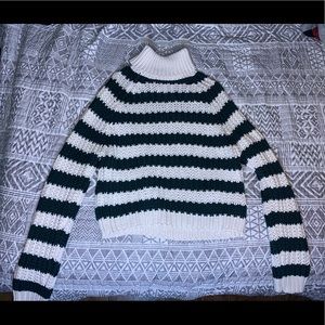 Striped Turtleneck